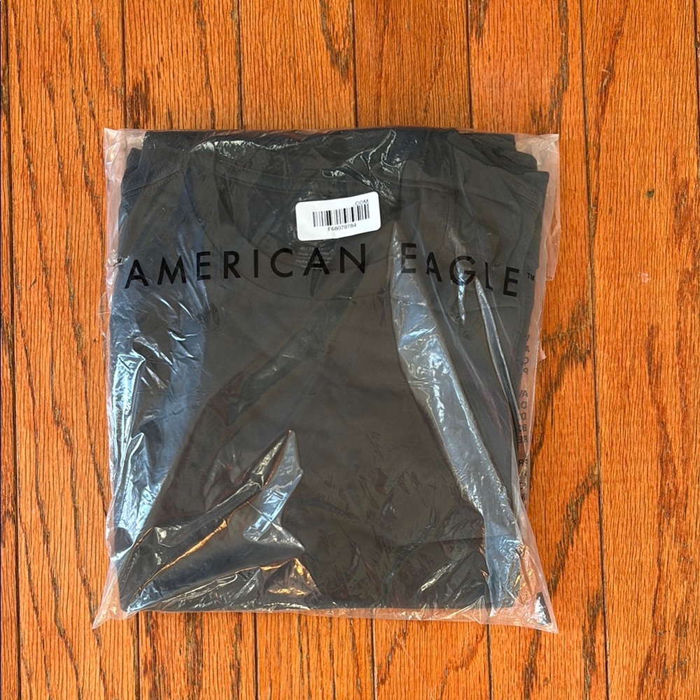 American Eagle Supersoft Black T-Shirt 3 Pack